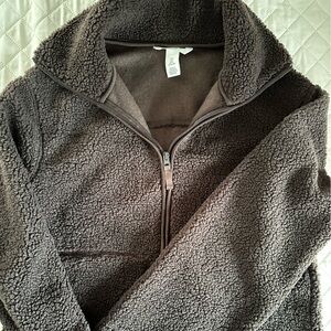 HM Teddy Fleece Jacket Brown